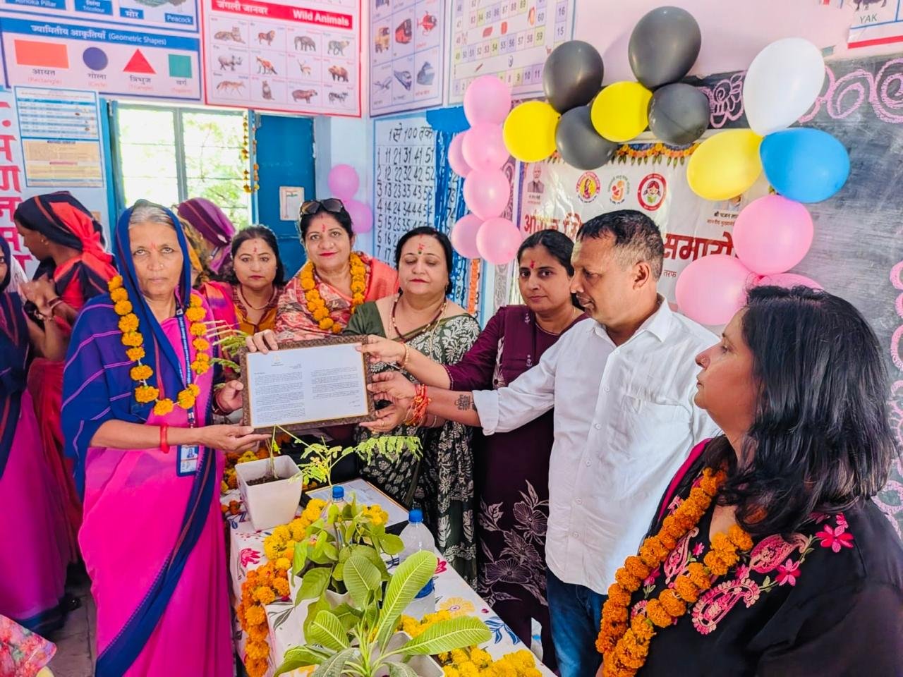आंगन मिलन सेवा समारोह के तहत विभिन्न स्थानों पर हुए आयोजन